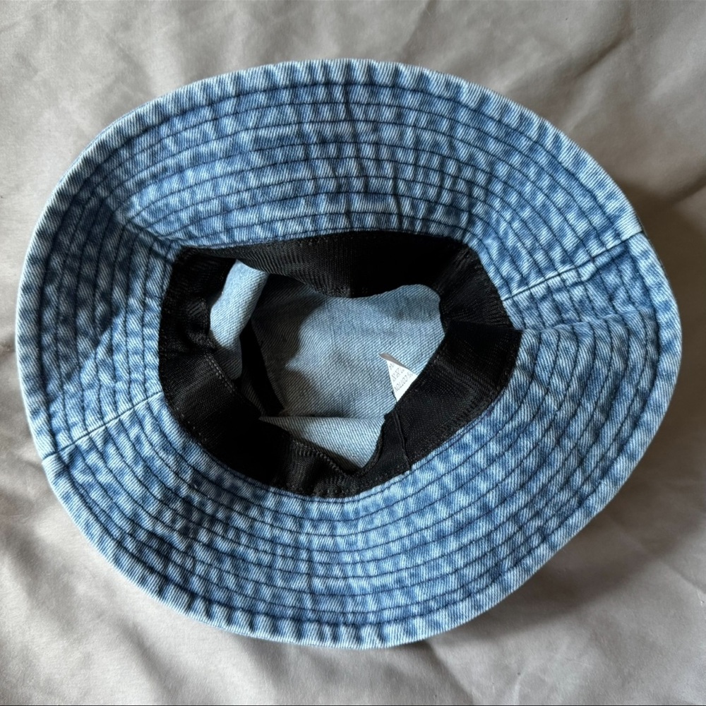 COPY - WRANGLER denim Bucket Hat NWOT Long Live Cowboys unisex 90s … - Picture 8 of 9